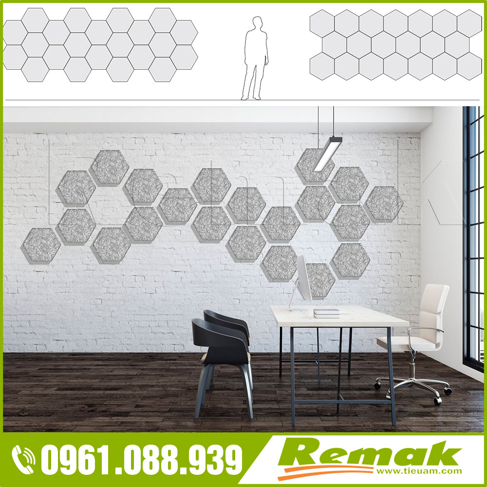 Mẫu tiêu âm tường Limbus Wall Hexagon LW9HEX5