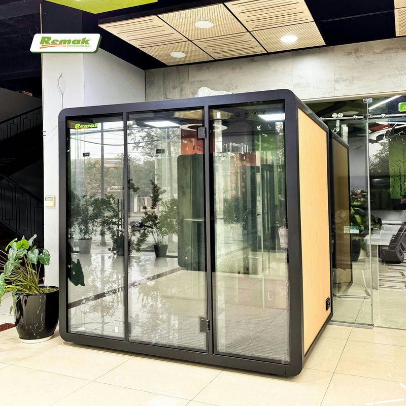 Cabin cách âm Remak® – Giải pháp chống ồn, tạo không gian riêng tư hiệu quả 18 Cabin cách âm Remak dành cho nhóm người