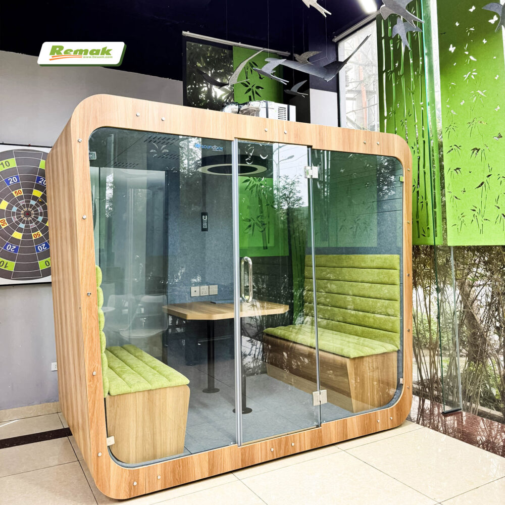 Cabin cách âm Remak® – Giải pháp chống ồn, tạo không gian riêng tư hiệu quả 19 cabin cách âm Remak nhóm người hiện đại