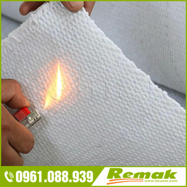 Vải ceramic sợi gốm Remak-Vật liệu chống cháy hàng đầu