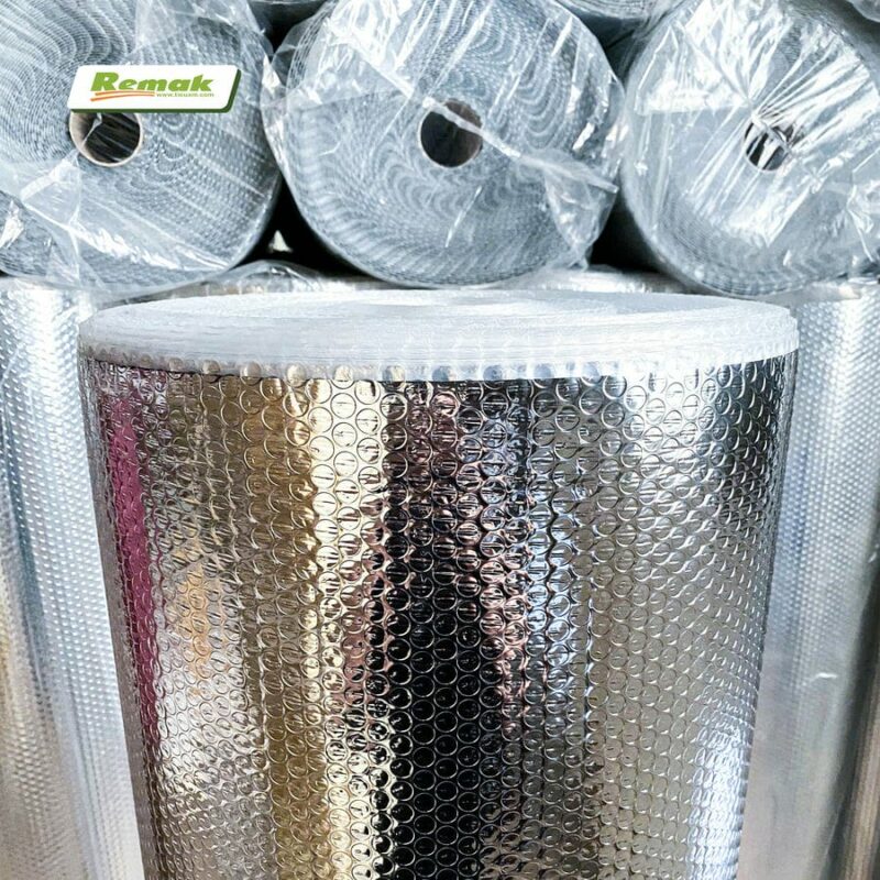 Túi khí chống nóng được trang bị lớp màng nhôm sáng đẹp, thẩm mỹ