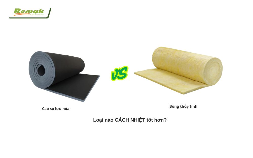 Cao su lưu hóa hay bông thủy tinh - loại nào cách nhiệt tốt hơn? 6 Cao su lưu hóa và bông thủy tinh loại nào cách nhiệt tốt hơn