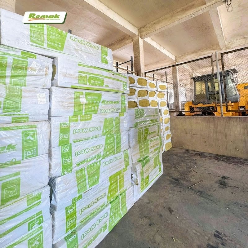 Vật Liệu Cách Nhiệt Nào Phù Hợp Với Khí Hậu Việt Nam? 8 Bông khoáng Remak® Rock wool